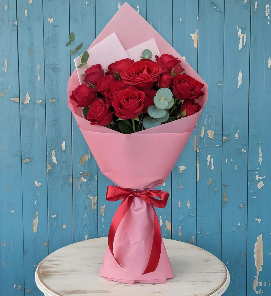 Букет цветов из: Розы в Осеево