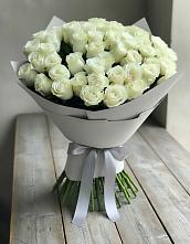 Букет 35 Белых роз в Осеево