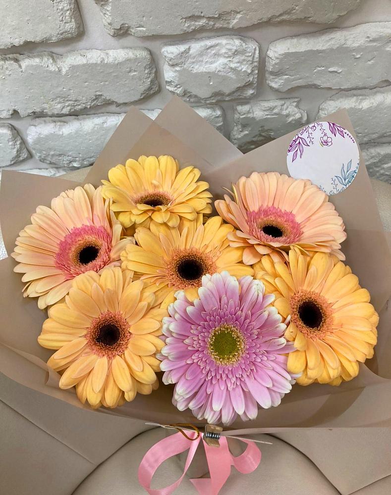 Букет цветов из: Герберы в Осеево