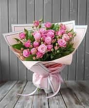 Букет Розовый кустик #REPLACE_PRED# Осеево
