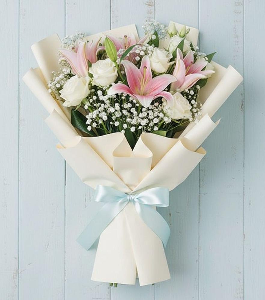 Букет цветов из: Лилии в Осеево