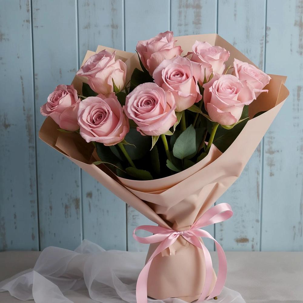 Букет цветов из: Розы в Осеево