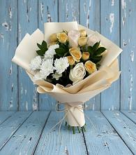 Букет цветов из:  Розы и Хризантемы #REPLACE_PRED# Осеево