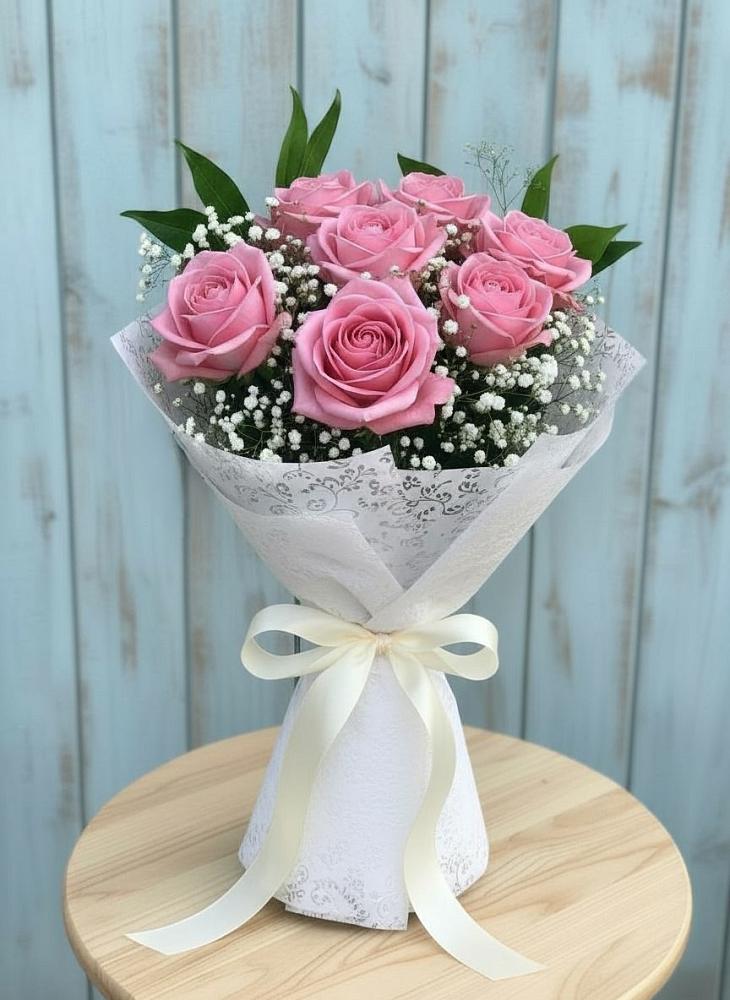 Букет цветов из: Розы в Осеево
