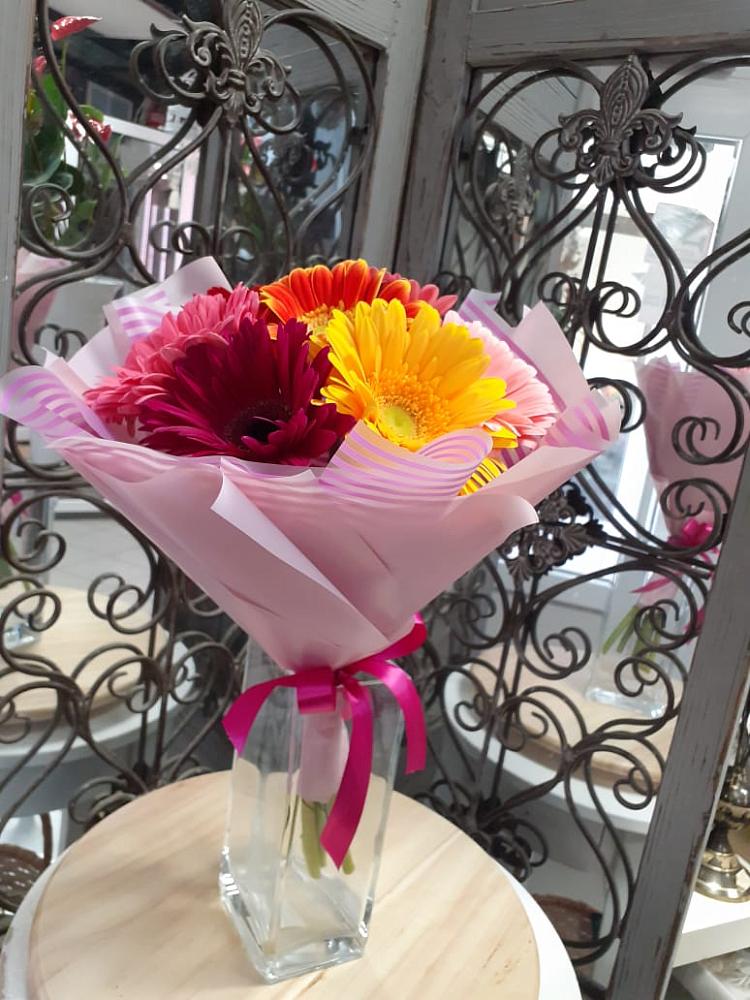 Букет цветов из: Герберы в Осеево