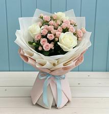Букет цветов из:  Розы в Осеево
