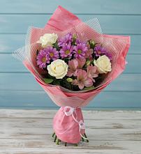 Букет цветов из:  Герберы в Осеево