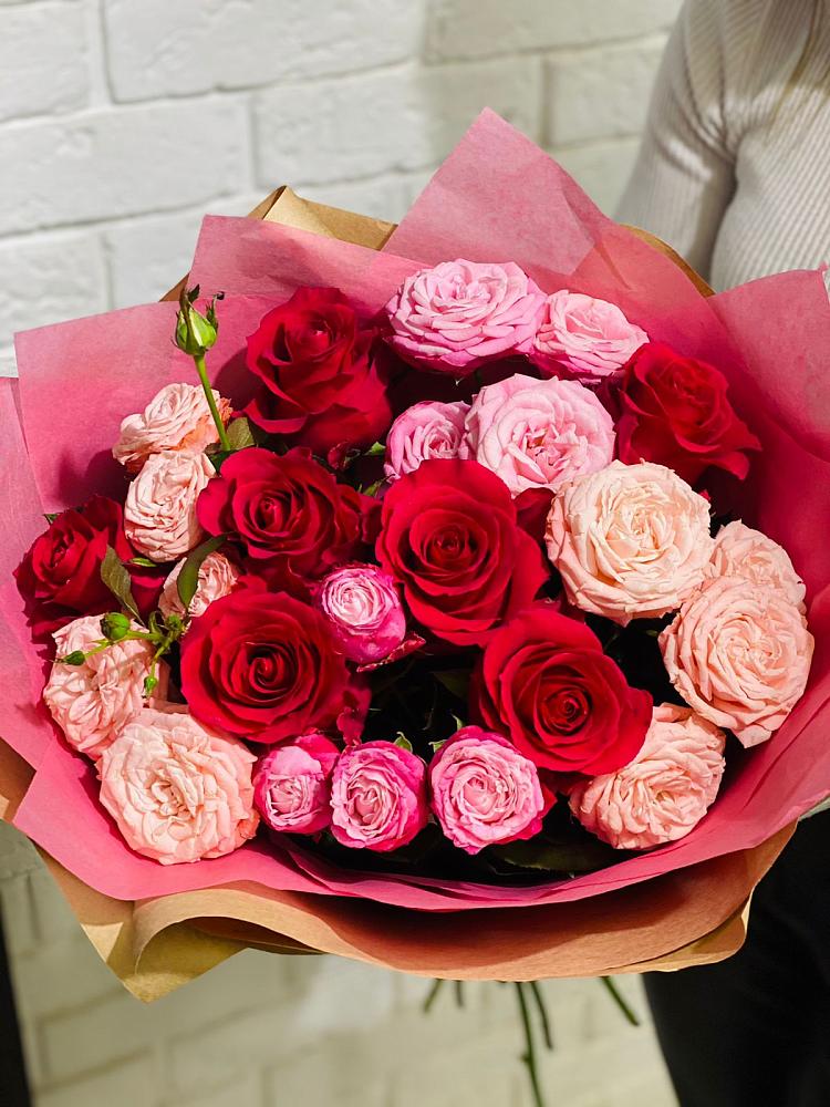 Букет цветов из: Розы в Осеево