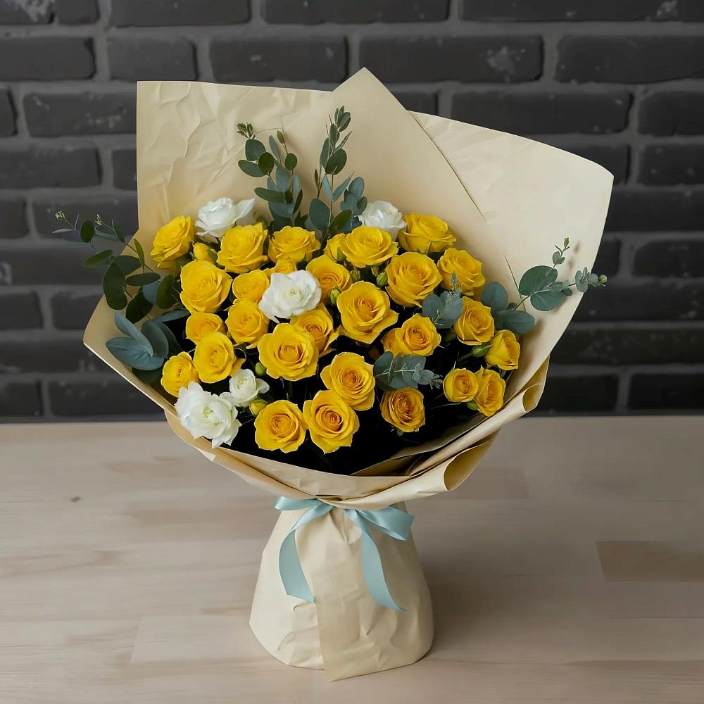 Букет цветов из: Розы в Осеево