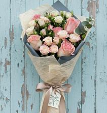 Букет цветов из:  Розы в Осеево