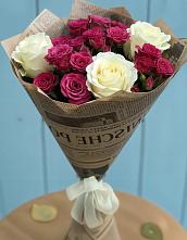 Букет цветов из:  Розы в Осеево