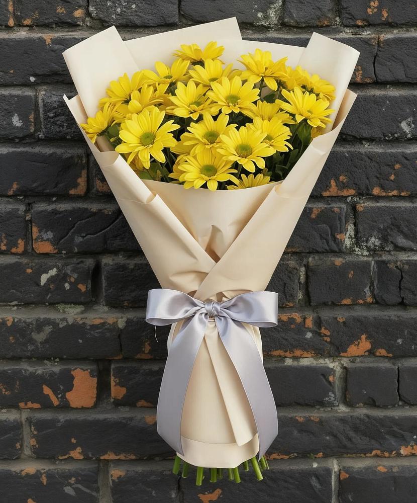 Букет цветов из: Хризантемы в Осеево