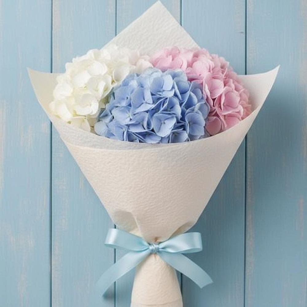 Букет цветов из: Гортензия в Осеево