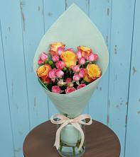 Букет цветов из:  Розы в Осеево