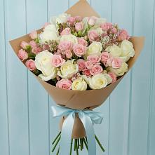 Букет цветов из:  Розы в Осеево